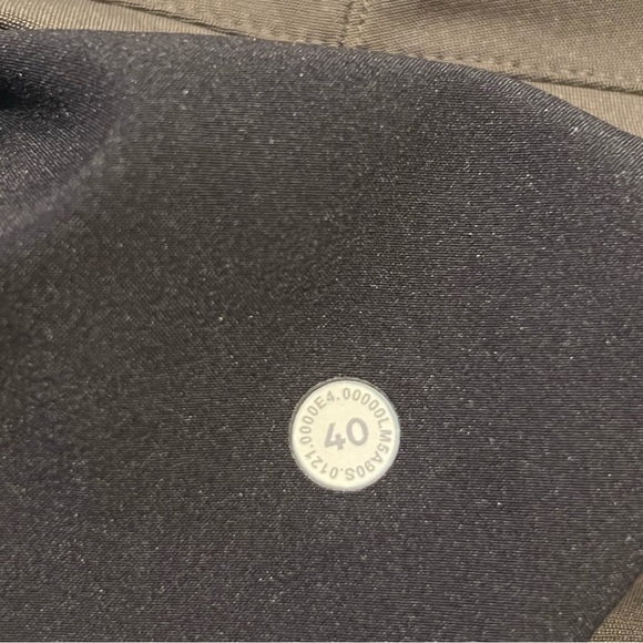 Lululemon Men’s Commission Pant Slim Warpstreme 28" in Dark Olive - Picture 11 of 11